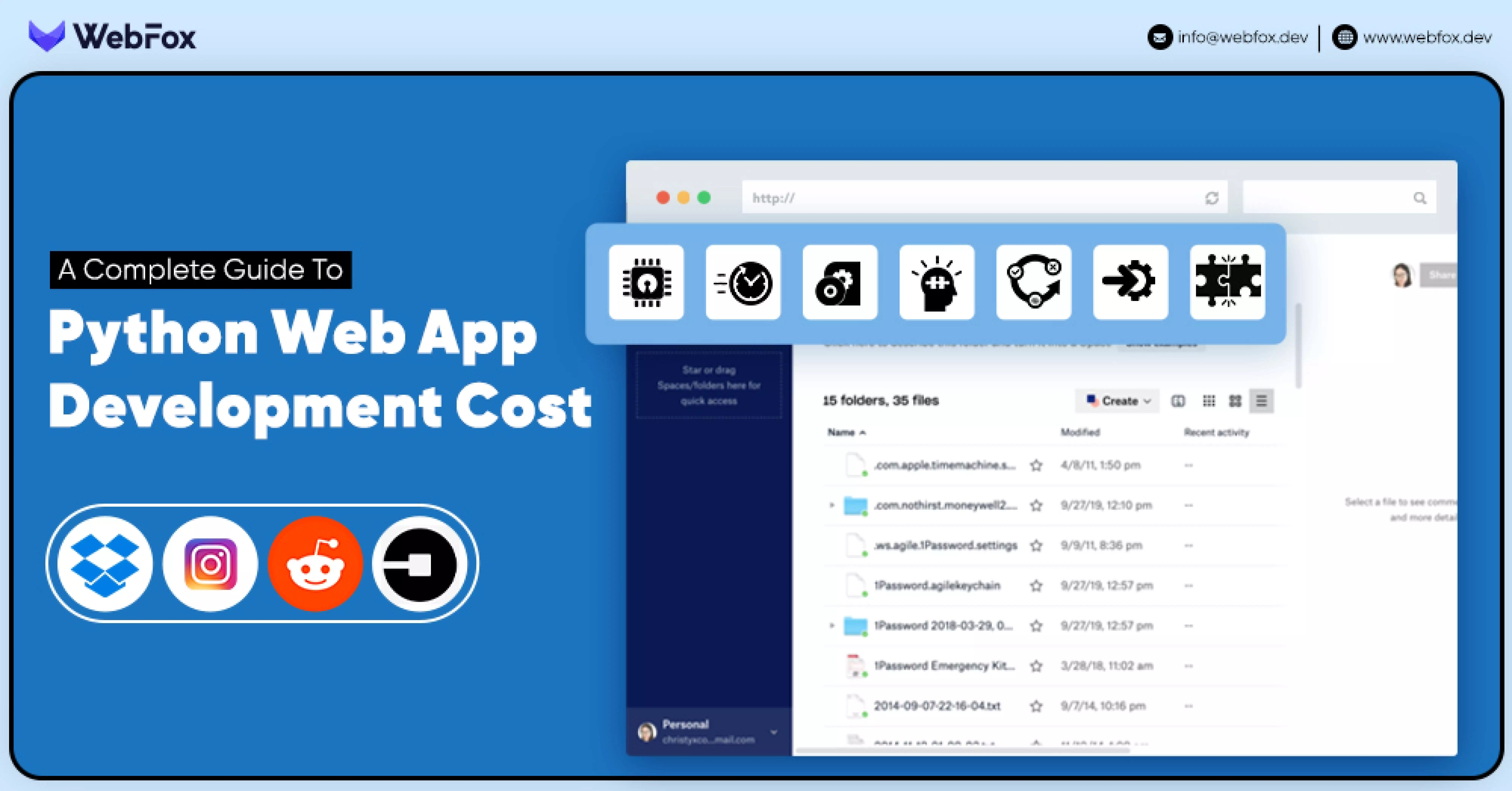 A Complete Guide To Python Web App Development Cost